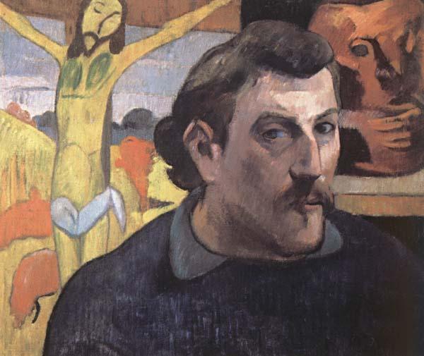 Paul Gauguin Self-Portrait with Yellow Christ Germany oil painting art